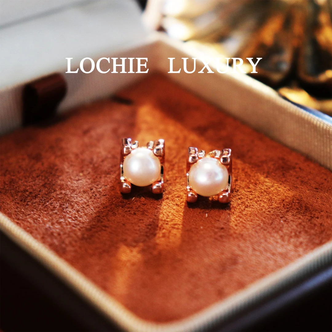 铜合金耳饰 D003【星空之舟】轻奢时尚百搭气质牛头耳钉