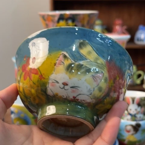 炉景德镇釉下手绘陶瓷