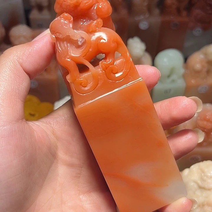 老挝石老挝保利石印章