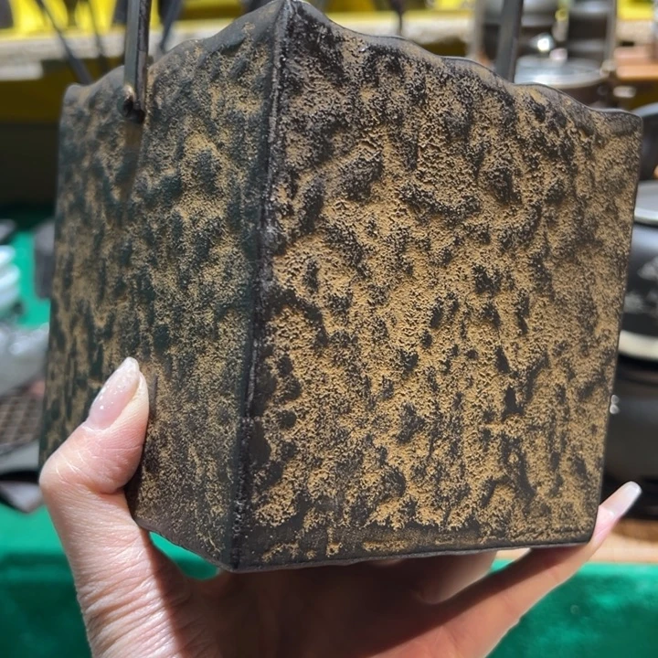 瓜***子铁中古工艺品 摆件