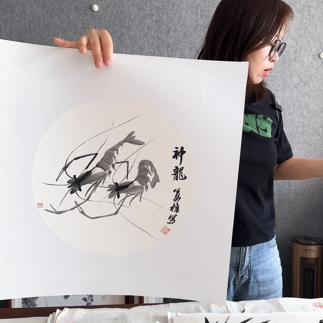 国画福利品 纯手绘