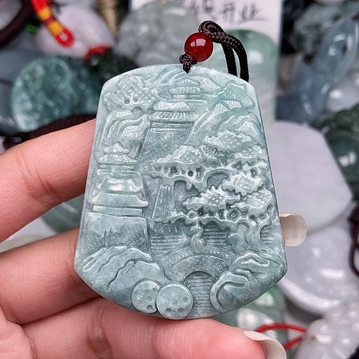 颈饰未镶嵌翡翠翡翠