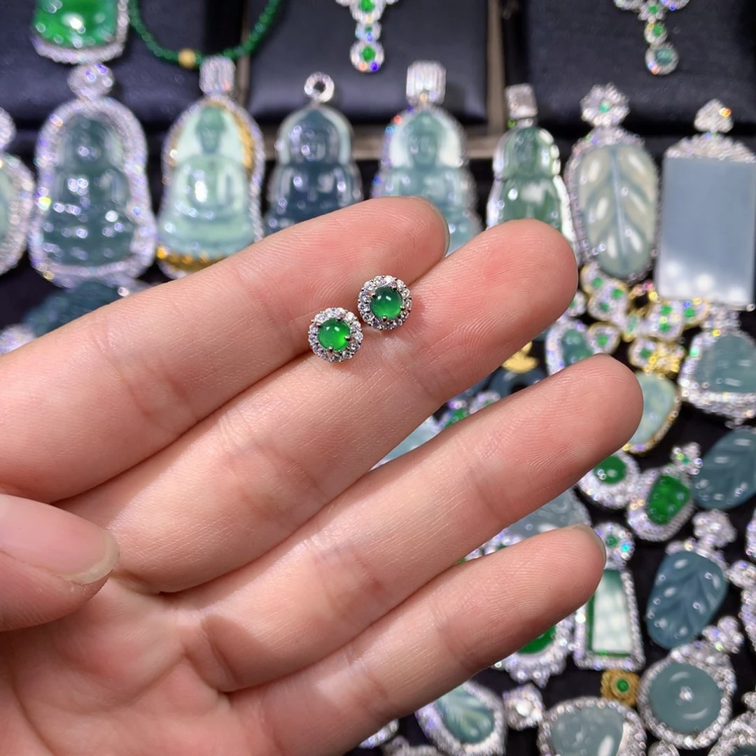 翡翠挂件未镶嵌爱*9875567778899