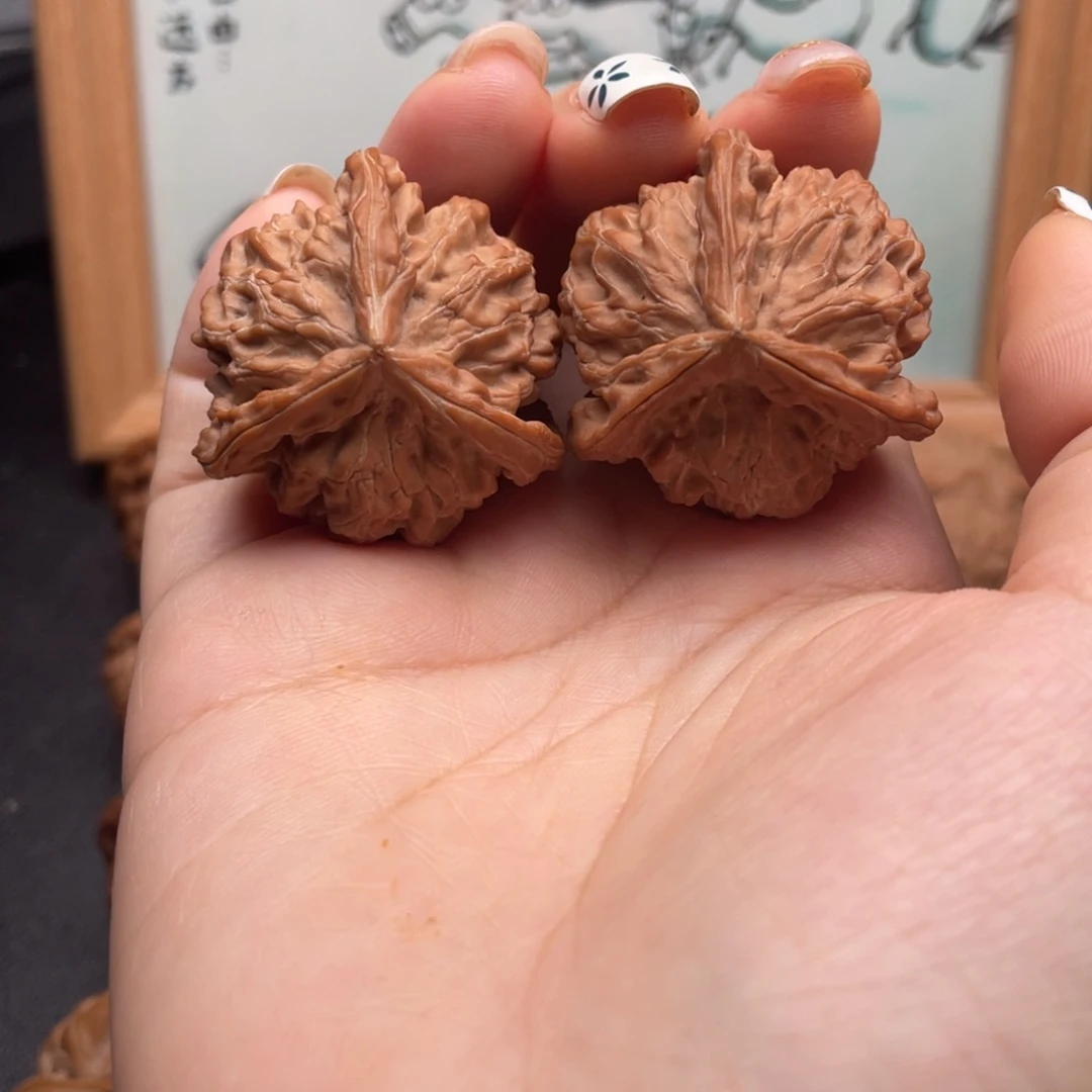 吊坠文玩核桃36全品盘山三棱