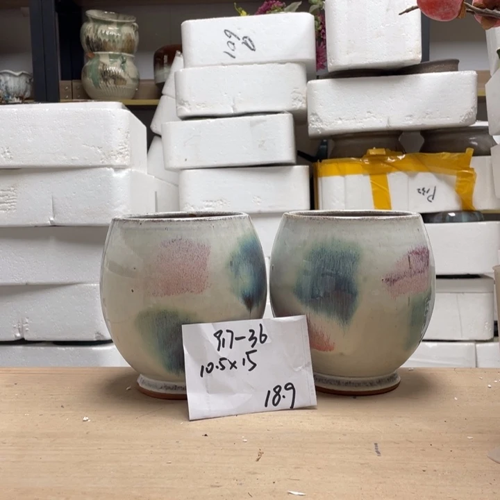 粗陶多肉花盆微瑕36