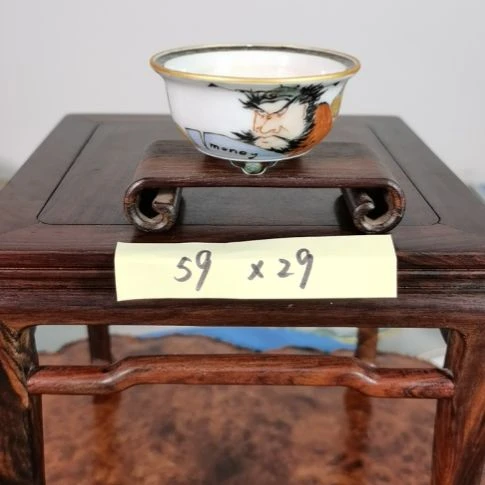 陶大徳堂手工手绘釉盆