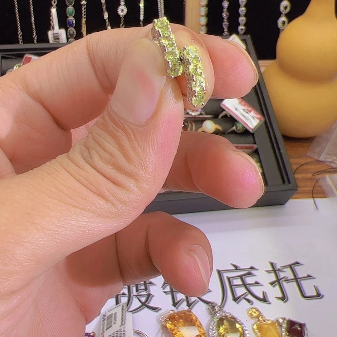 紫晶珠宝半成品未镶嵌