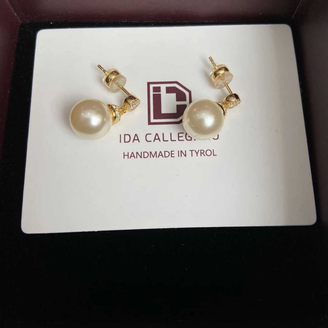 铜合金耳饰 《货号9046》哪吒妈妈同款珠珠耳钉