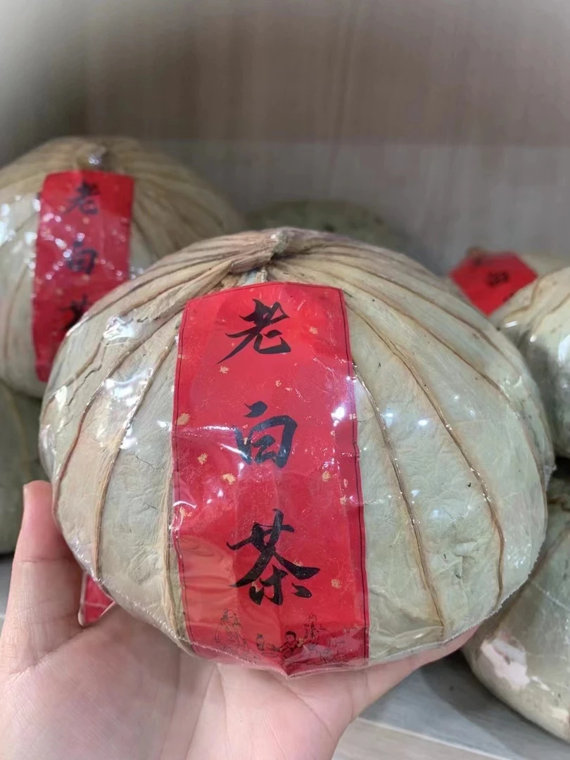 2005年云南老白茶金瓜沱500g 药香 蜜香 荷香 花香 干仓高香