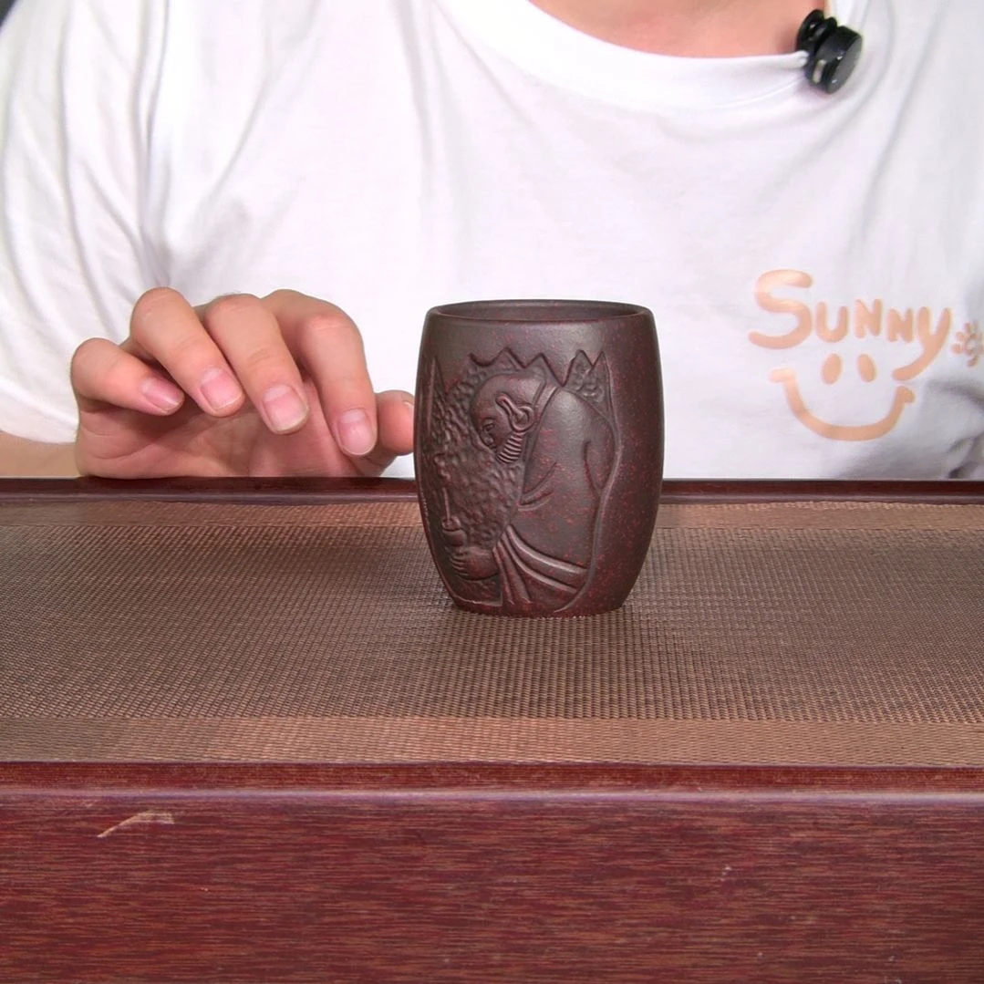 茶杯紫砂高货放漏