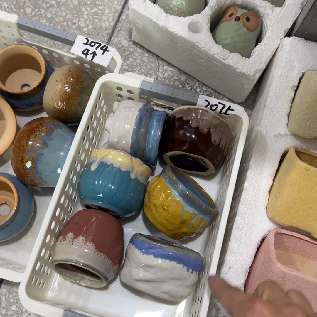 陶瓷陶瓷多肉花盆@@2075