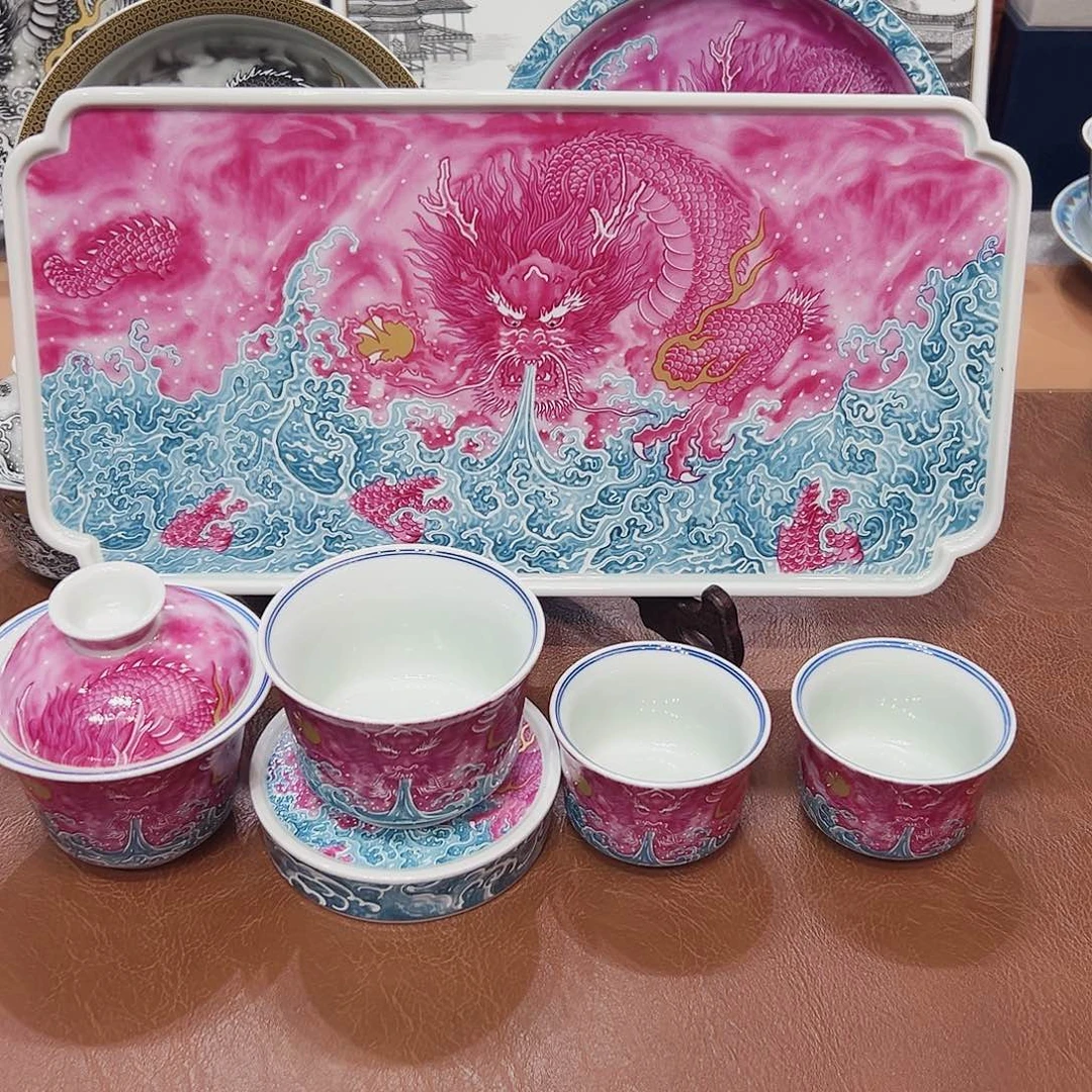 摆件景德镇陶瓷艺术展演厅及艺术展区