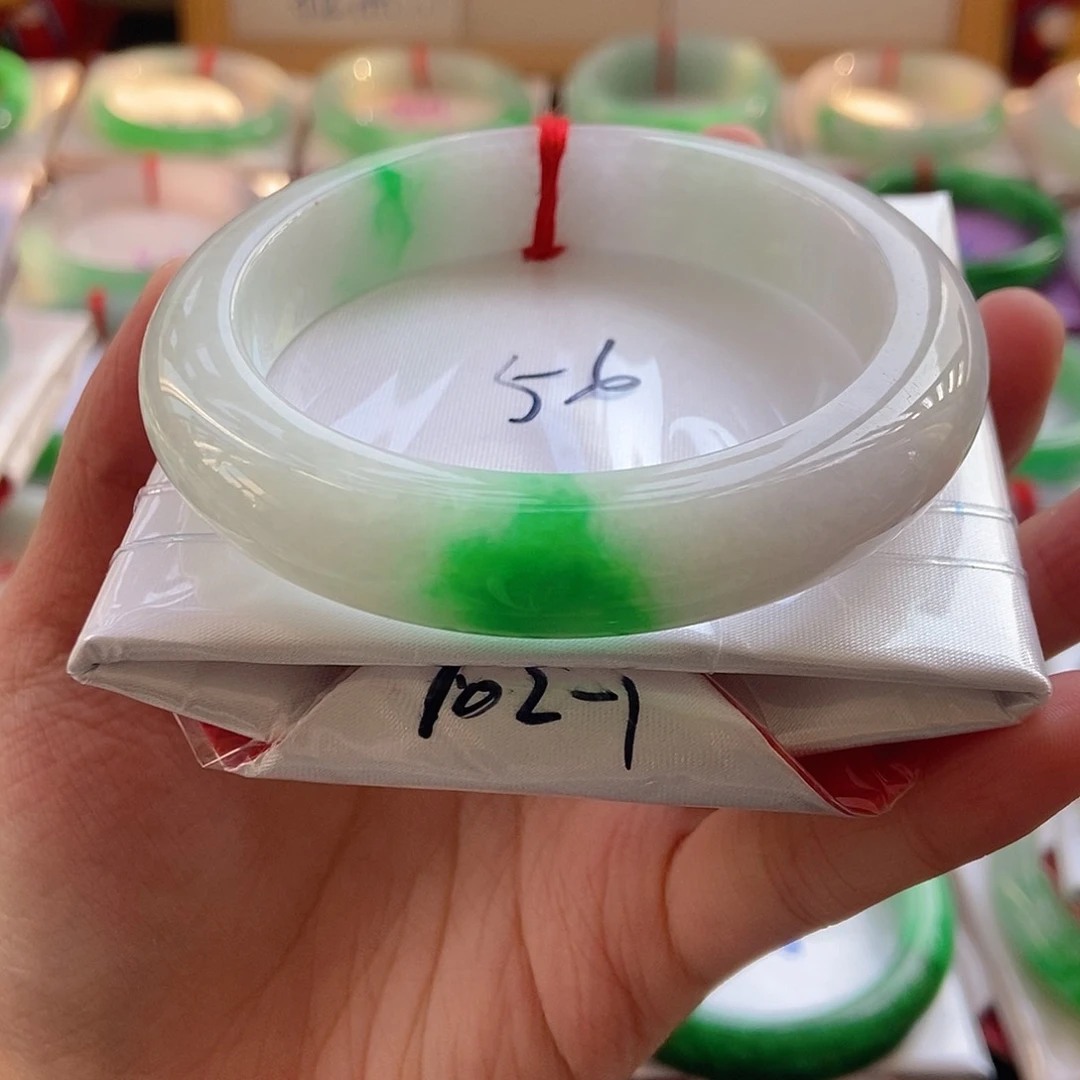 未镶嵌手镯翡翠40号