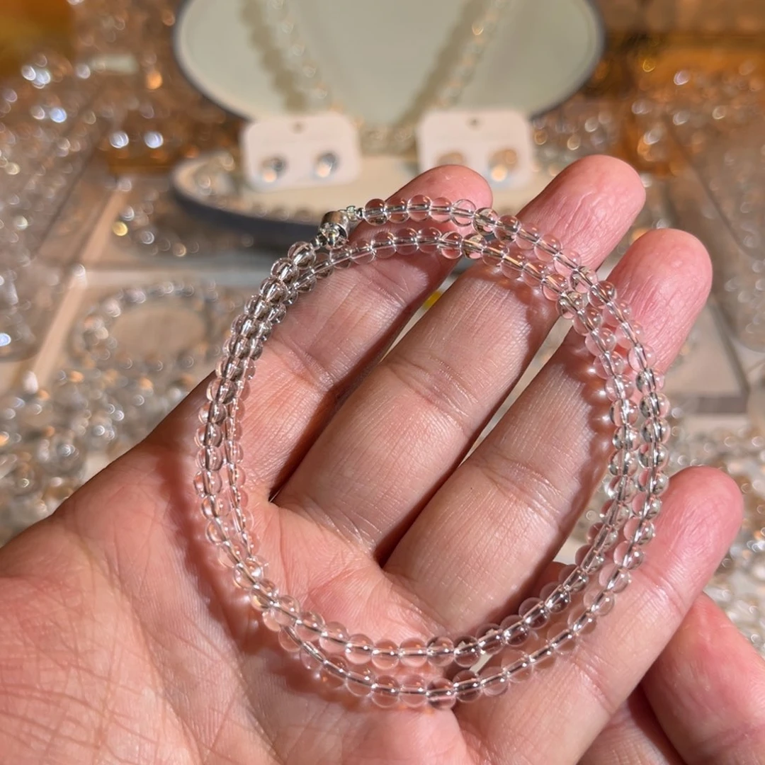 【闪购商品】水晶手链未镶嵌4mm