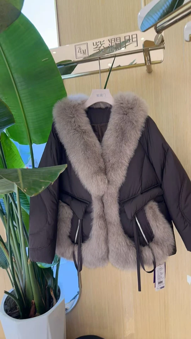 高端时尚气质百搭鹅绒服2612