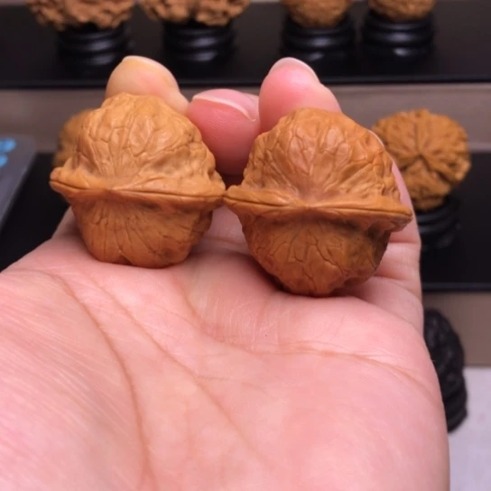 文玩核桃把件芭蕉扇6