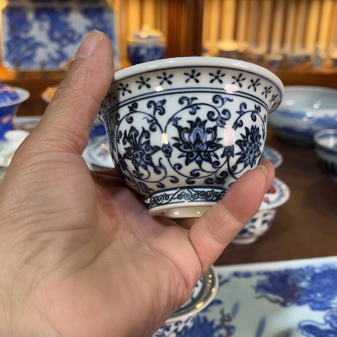 錡镇堂手工手绘杯