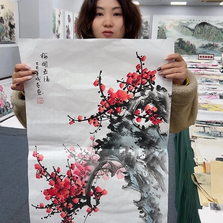 国画纯手绘国画作品大放漏