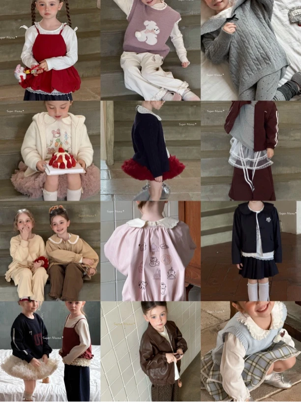 LuluMama扣号9.9-25.9在这里儿童套装