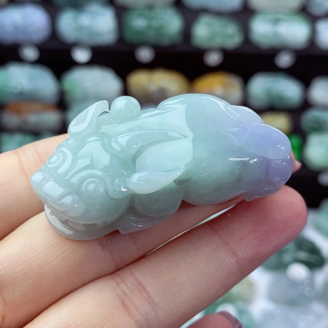 翡翠颈饰未镶嵌天然