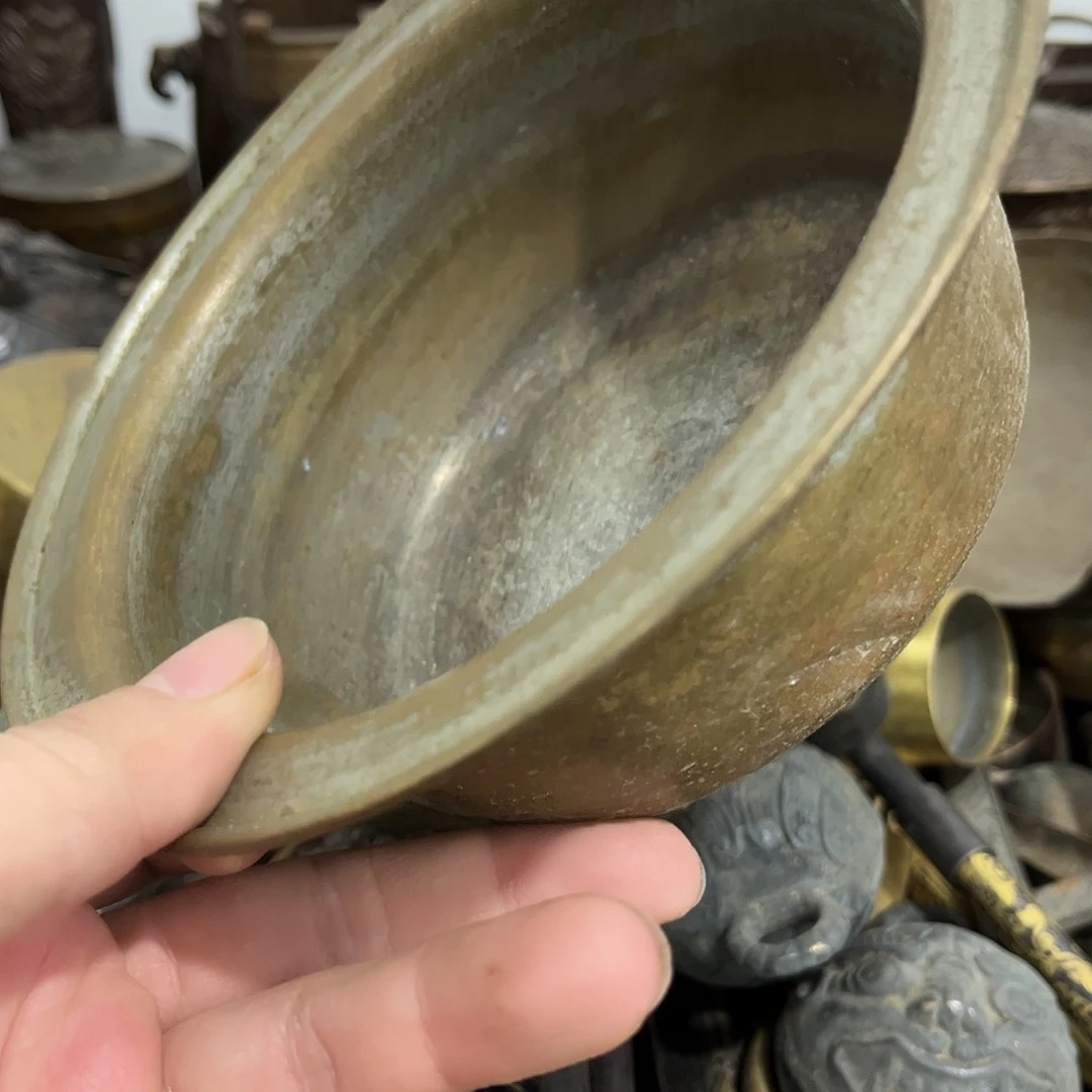 紫***荷闪电购铜摆件工艺品
