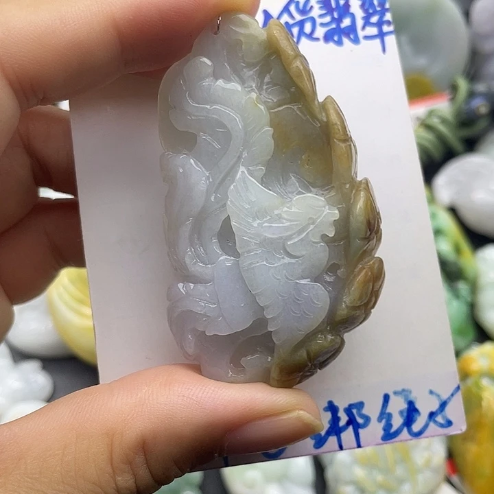 翡翠未镶嵌颈饰天然翡翠