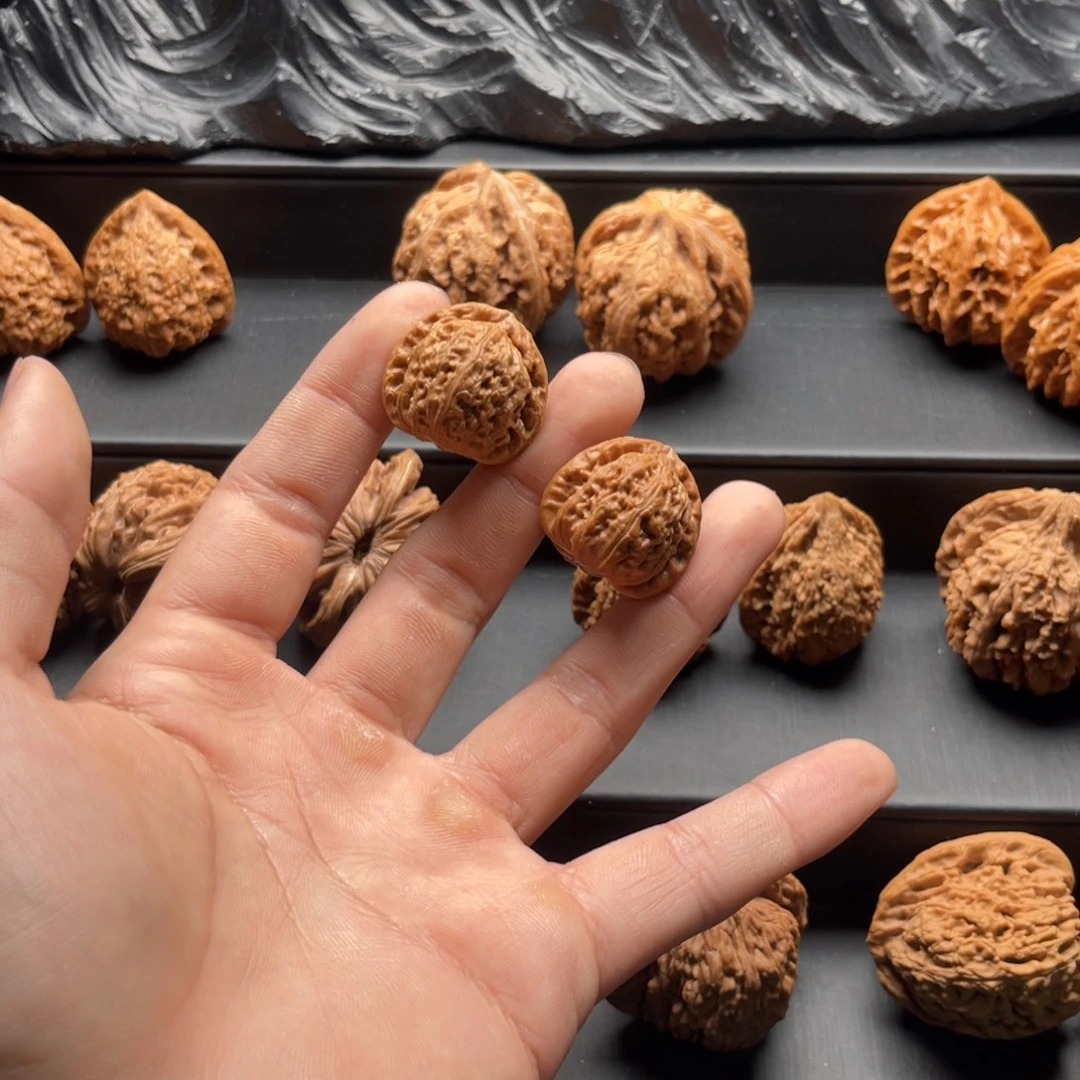 吊坠文玩核桃小白狮子