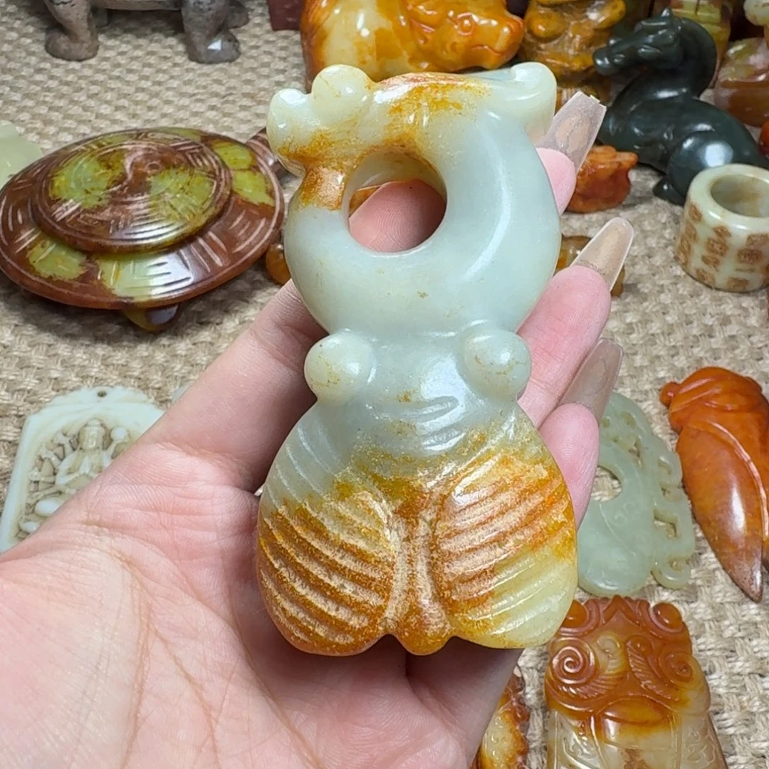 吊坠白玉菩提挂件