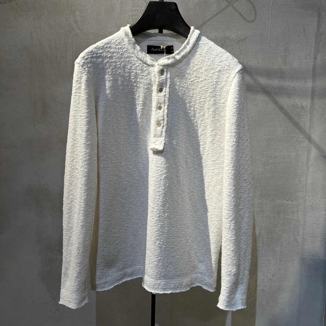 北纬三十度原创设计师春夏男装长袖T恤衫