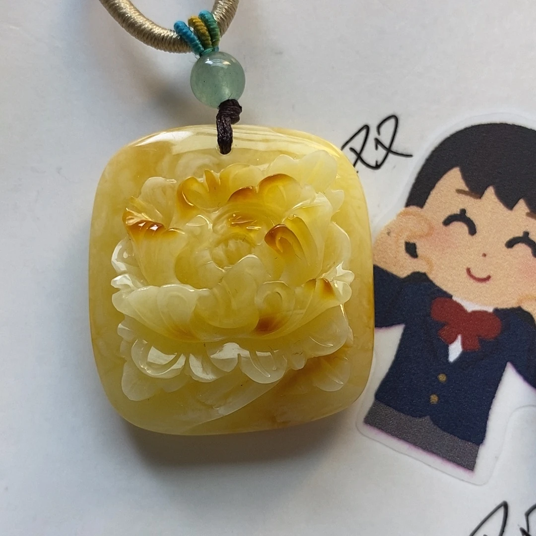 定制琥珀未镶嵌琥珀蜜蜡