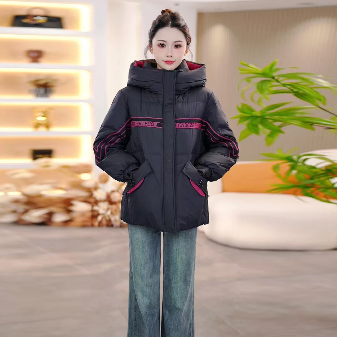 【SJYF3792】冬季新款气质90白鸭绒三防休闲保暖加厚百搭羽绒服