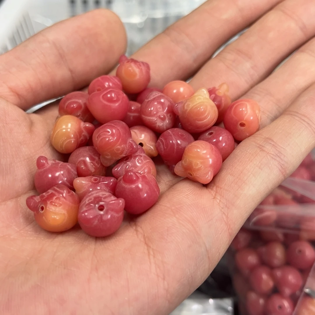 【闪购商品】白玉菩提吊坠c12/20+2颗草莓熊