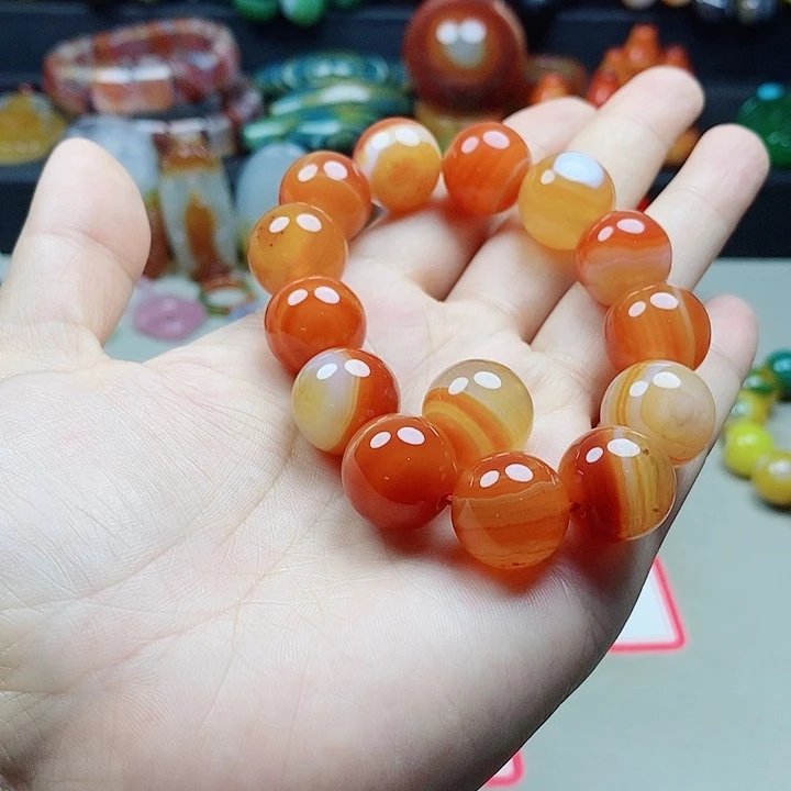 未镶嵌手链玛瑙/玉髓用****3