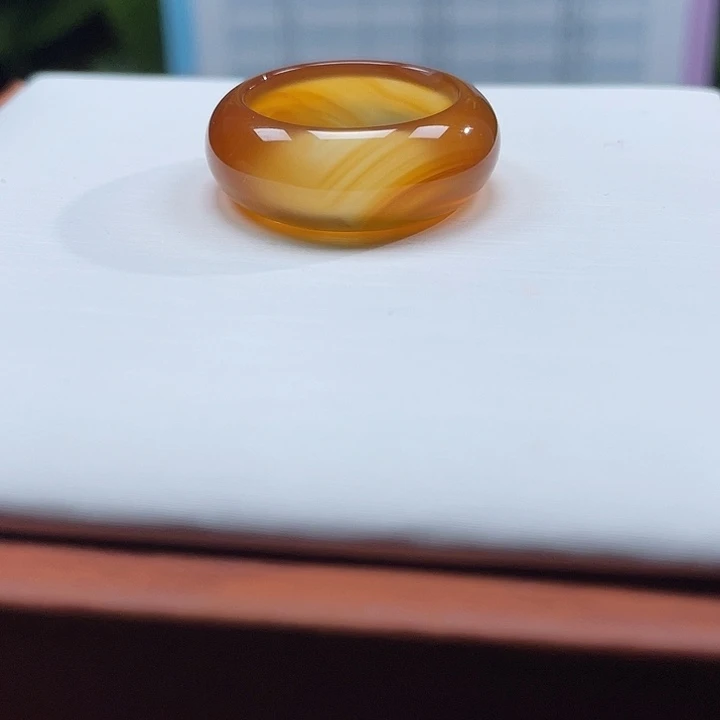 玛瑙/玉髓未镶嵌戒指Z1.9.1港20