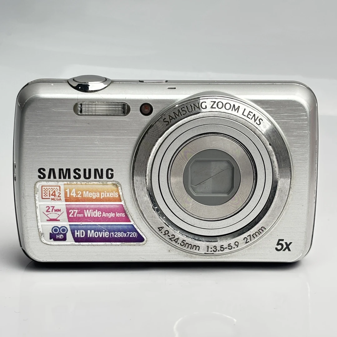 95新 Samsung/三星 pl20银色1420万像素5倍光学变焦ccd相机