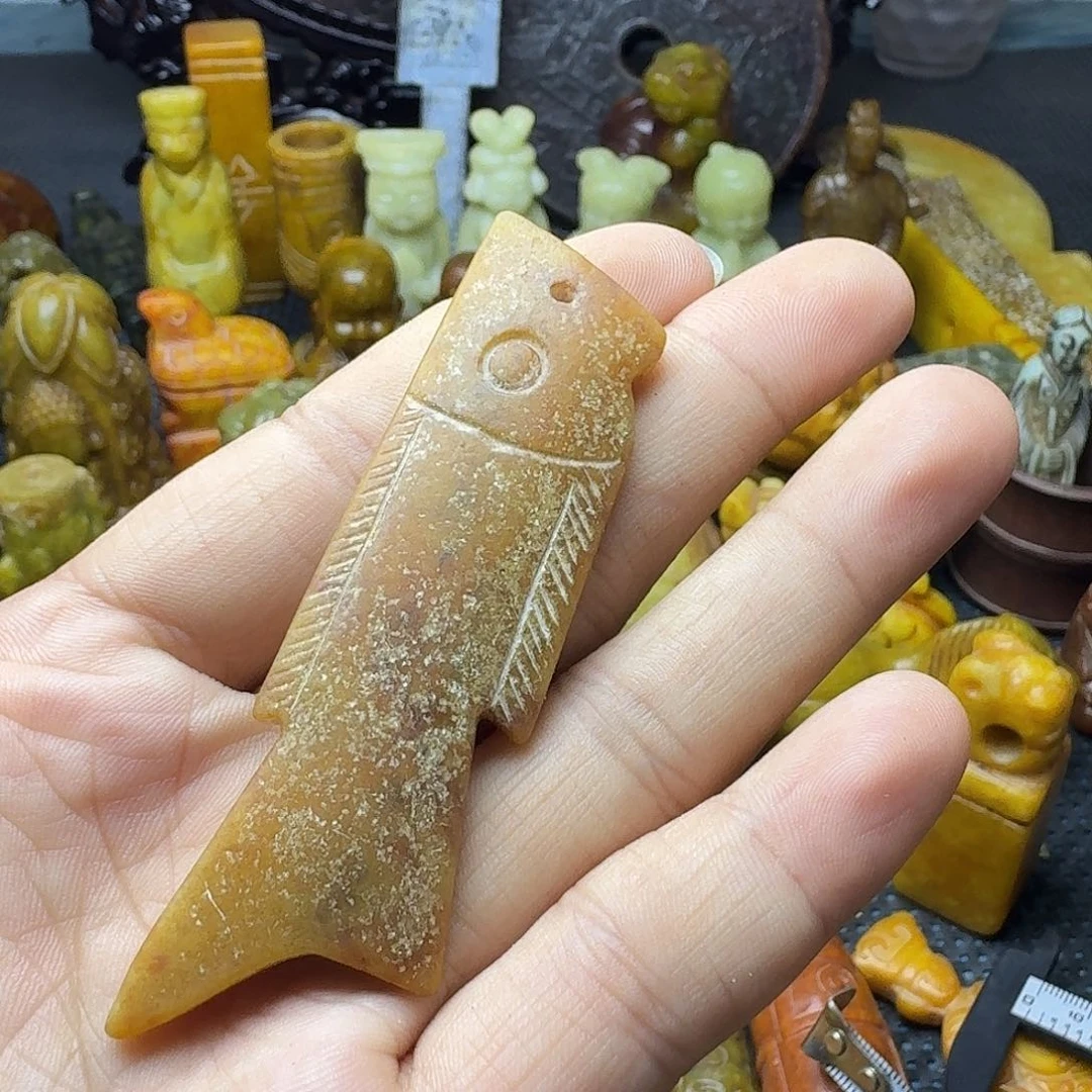 白玉菩提吊坠。。。