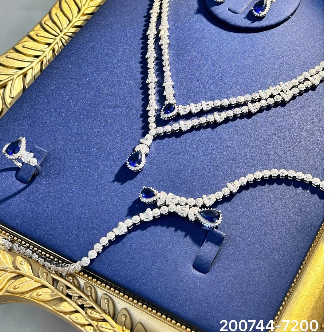 坠链均足银 爱敏首饰纯银套装270044