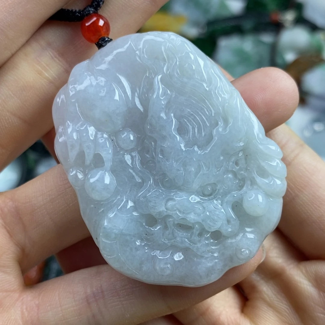 翡翠颈饰未镶嵌吊坠