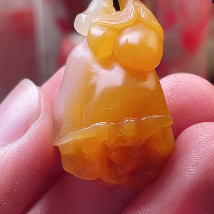 寿山石结晶地芙蓉