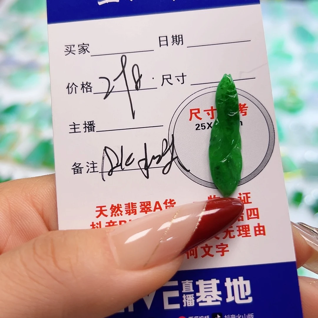 翡翠项链未镶嵌翡翠