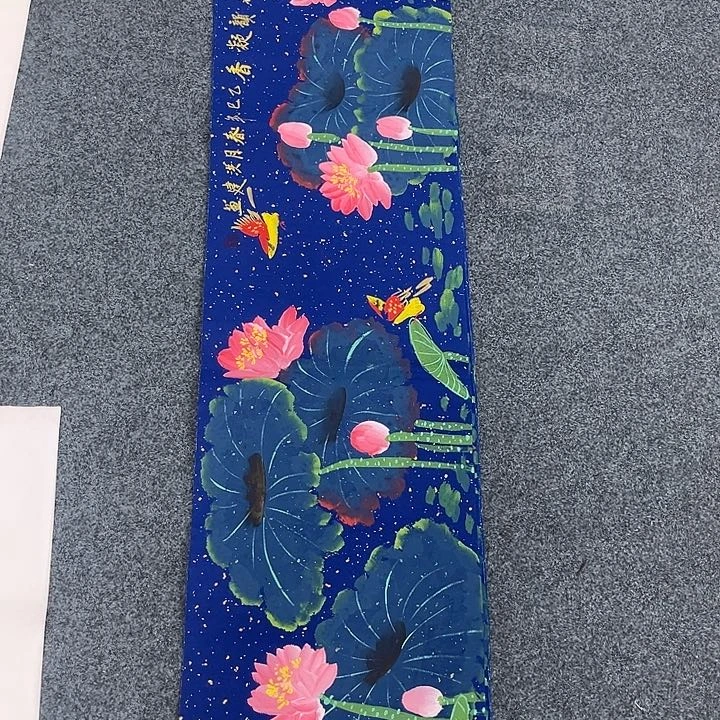 国画绘画作品多次