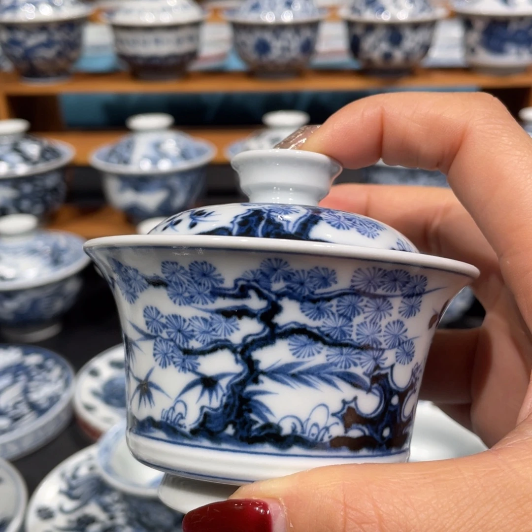 景德镇陶瓷手工手绘茶器