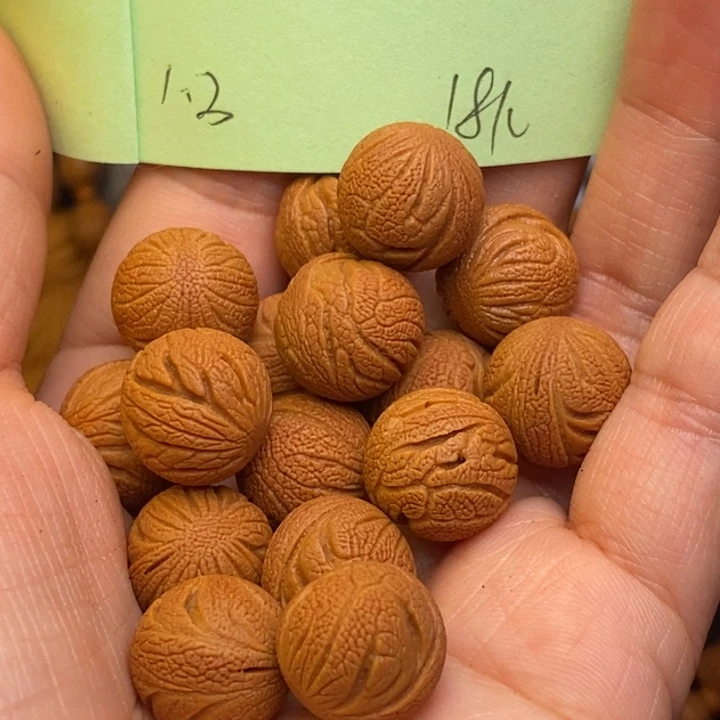 桃核吊坠秦岭龙纹桃核13