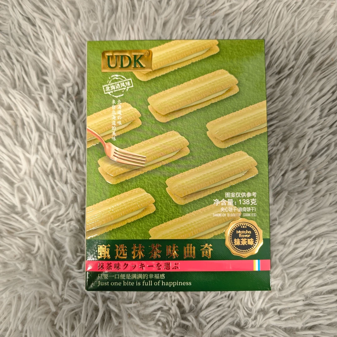 UDK甄选抹茶味曲奇138克