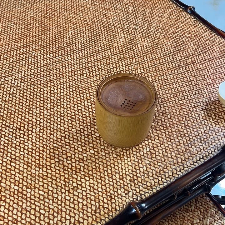 笻竹家具金竹壶承