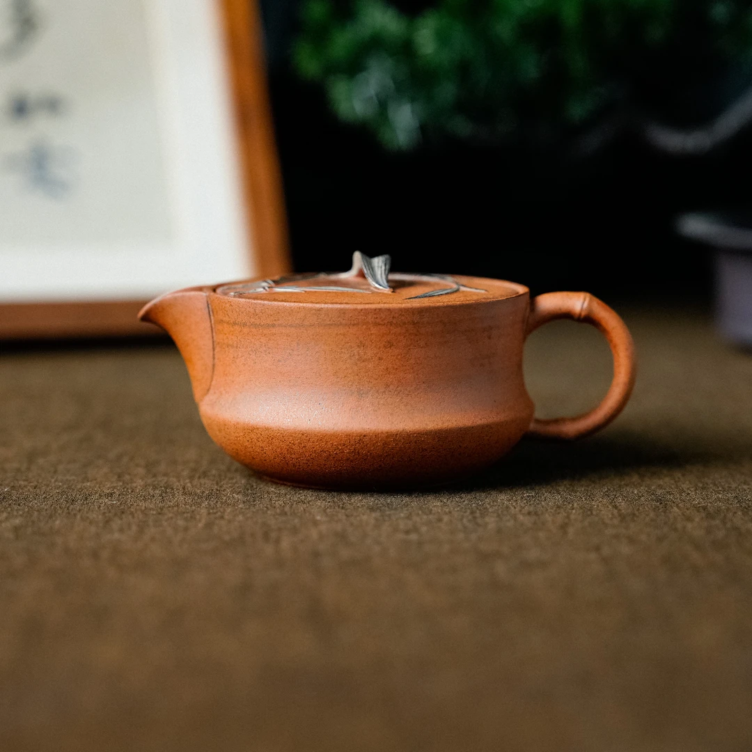 【灰念】老岩泥-竹浚壶  100ml（灰念0512）