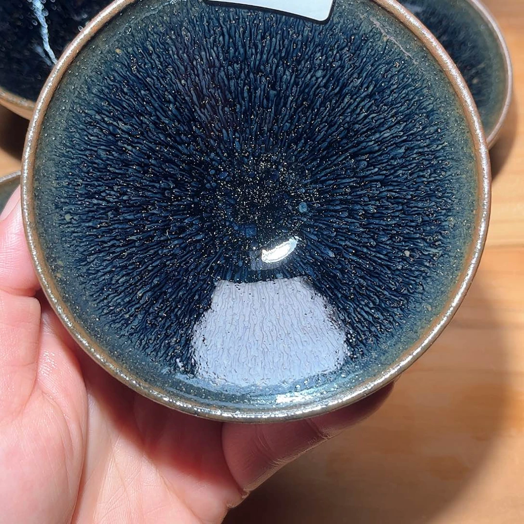 茶盏柴烧建盏主人杯1381