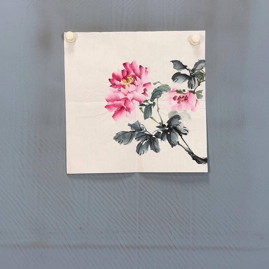国画781 牡丹一如您的脸颊