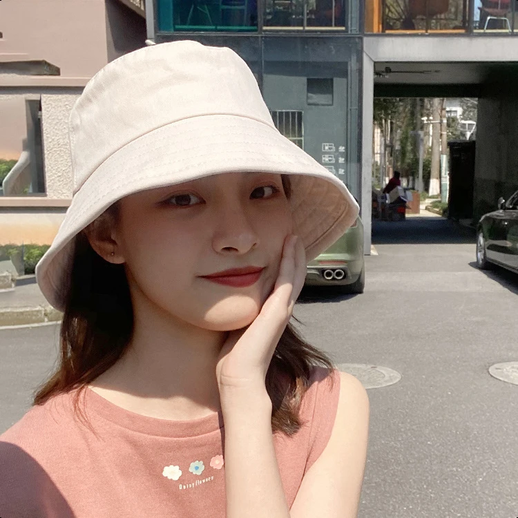 TIFICY户外渔夫帽女夏季百搭遮阳帽薄款遮脸防晒帽爆款秋冬天太阳