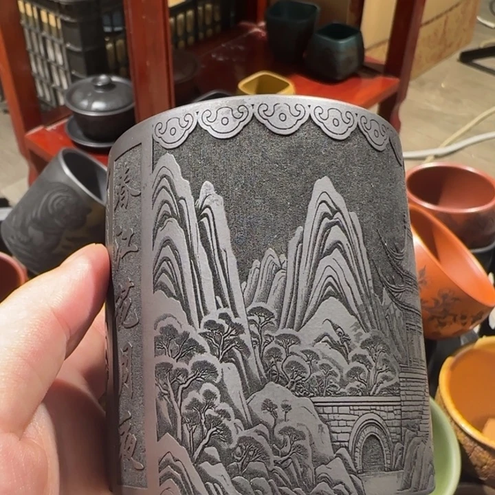 茶杯紫砂全手工紫砂